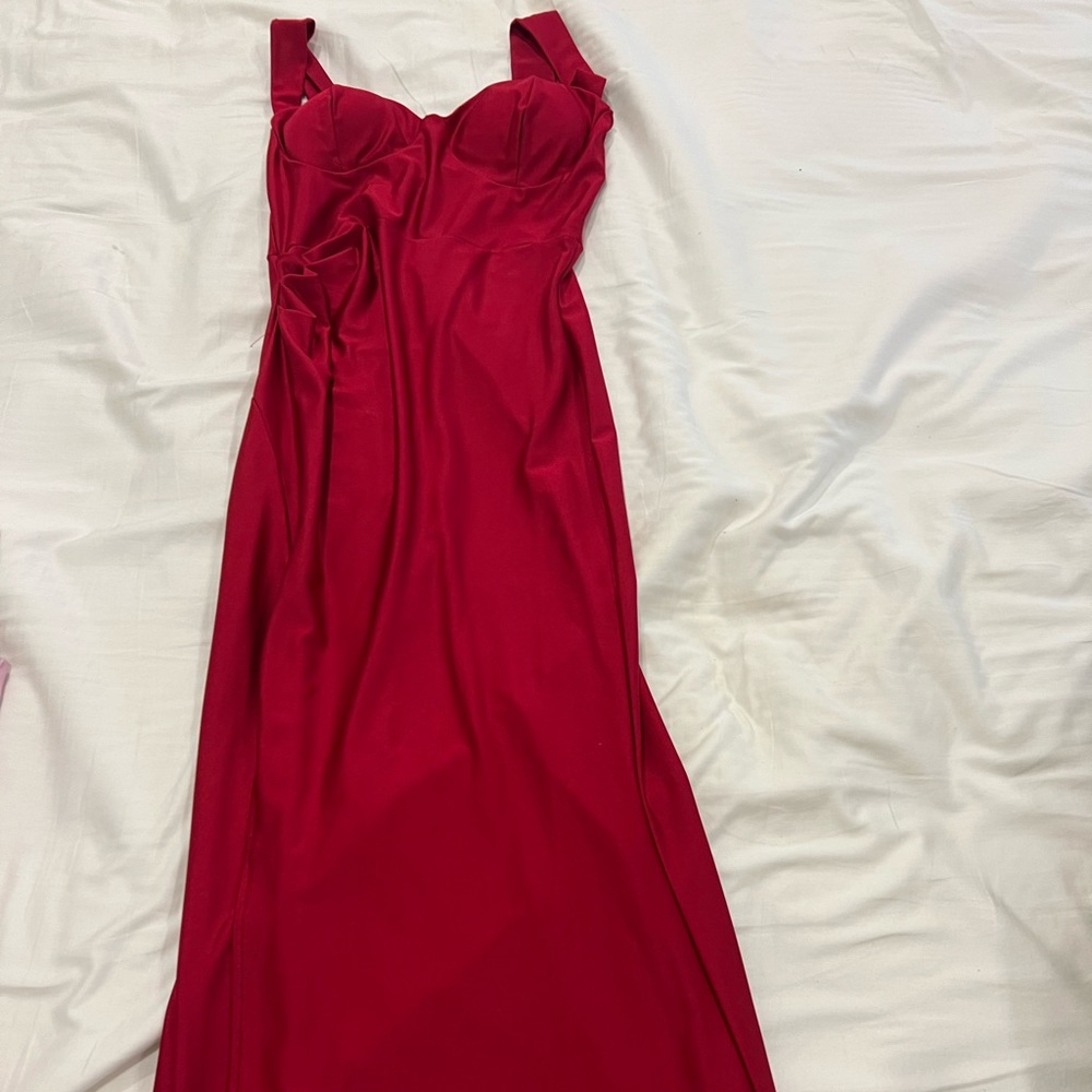 Red gown dress